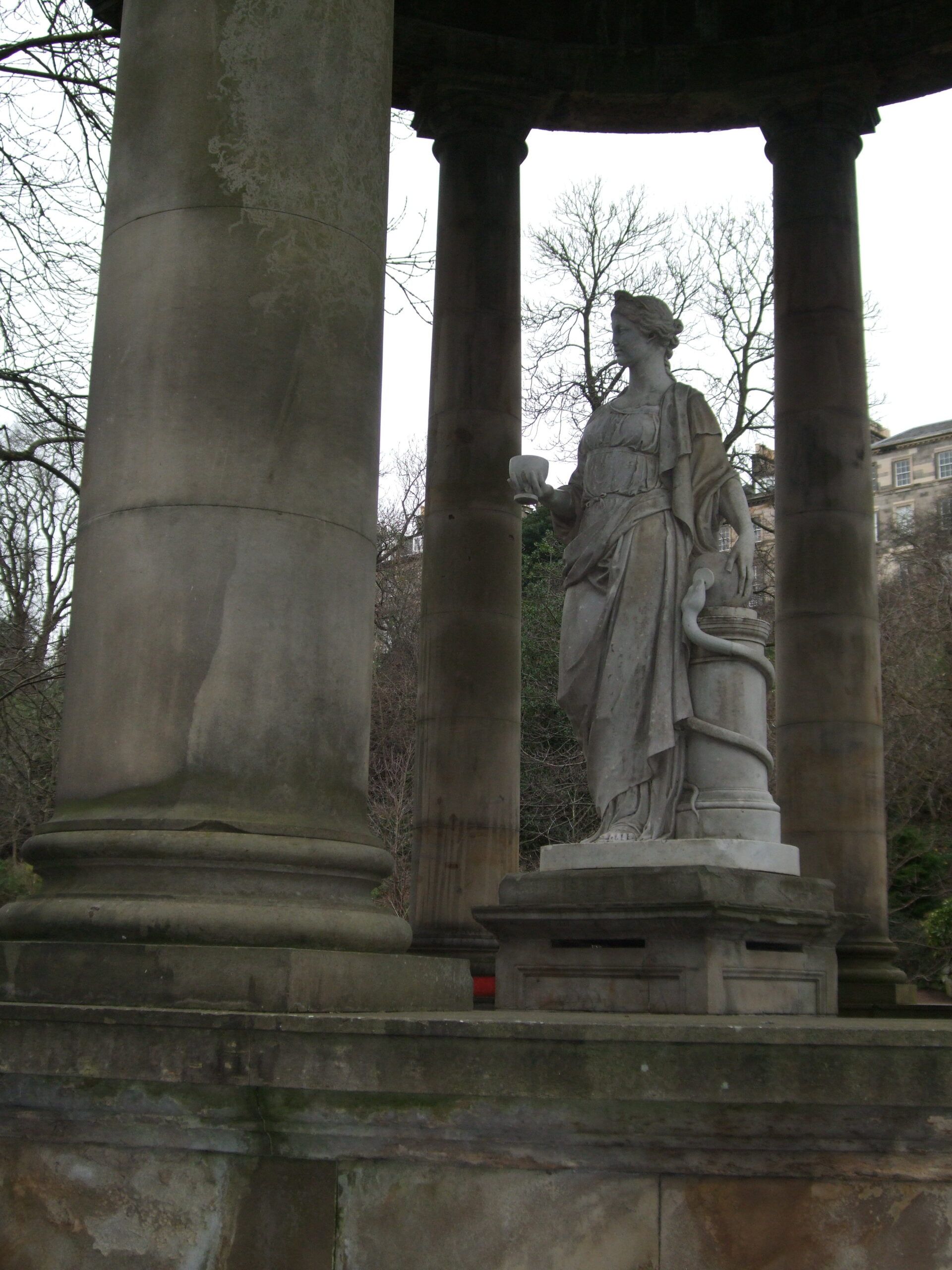 Statue In Edinburgh