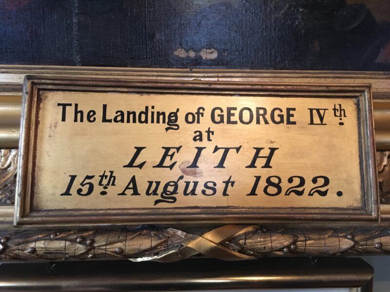 A painting housed in Leith Area of Edinburgh