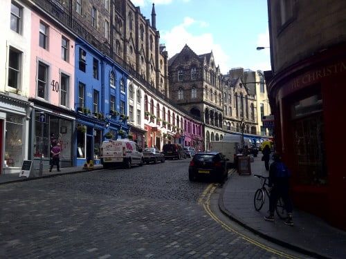Street in City of Edinburgh