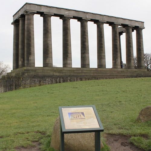 Georgian monument in Edinburgh