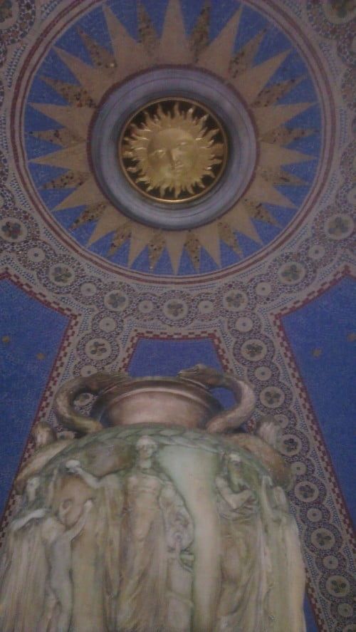 Ceiling decoration in a building in Edinburgh