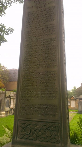 Graveyard In Edinburgh