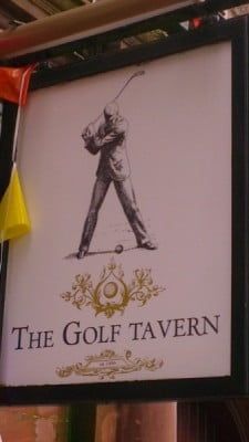 Ye Olde Golf Tavern in Edinburgh