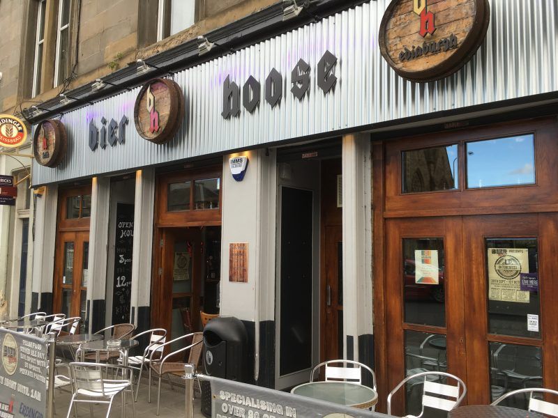 Bier Hoose In Edinburgh