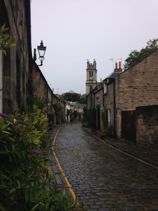 Street view in Edinburgh
