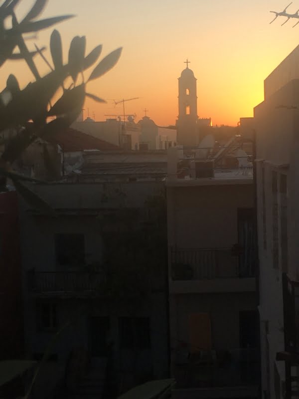 A view across the rooftops, Chania, Crete.