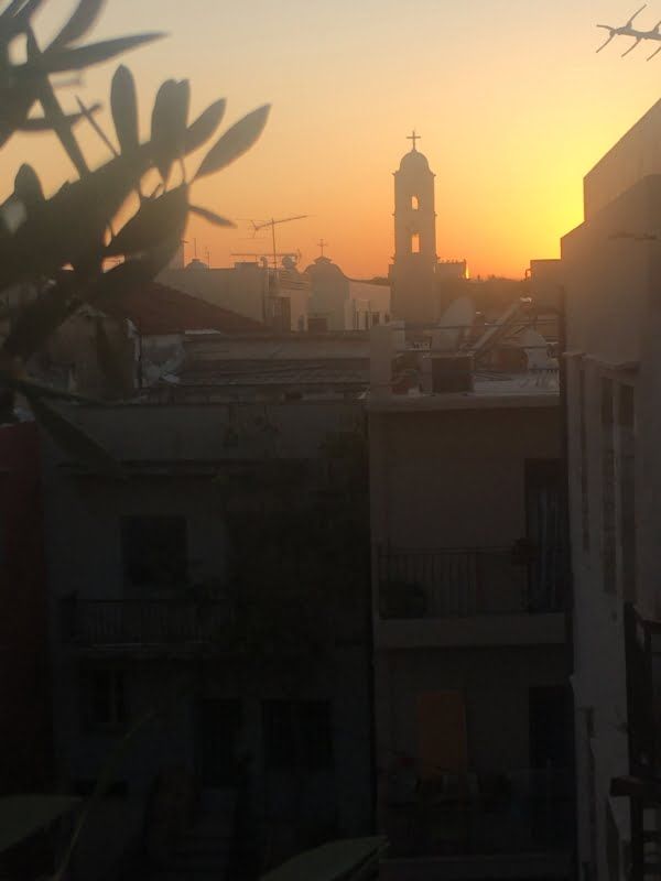 A view across the rooftops, Chania, Crete.